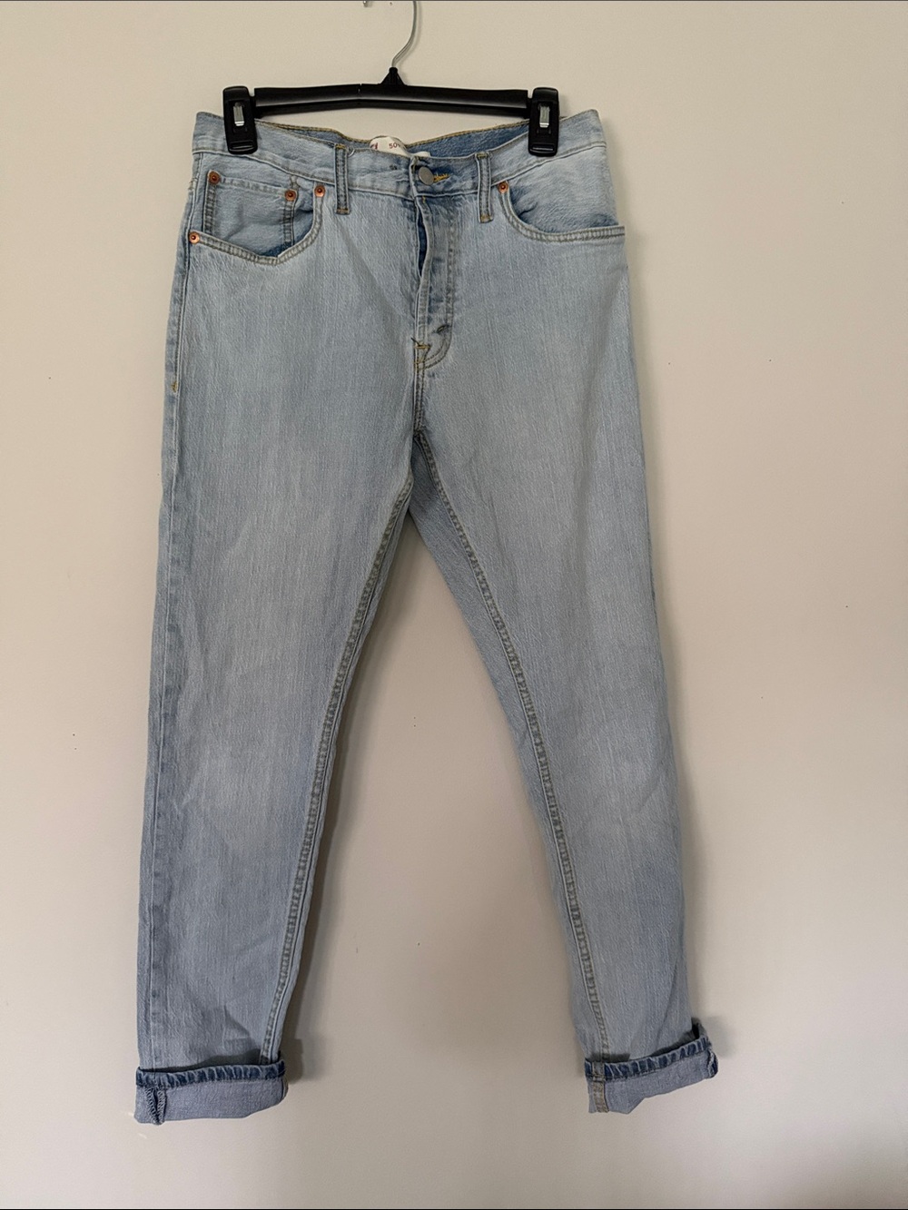 Levi's Light Blue Skinny Jeans